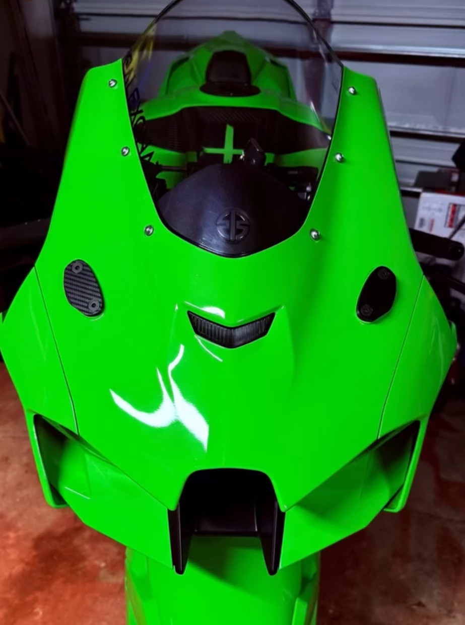 Kawasaki ZX10R (Gen 6 20-24) Mirror Block Off Plates