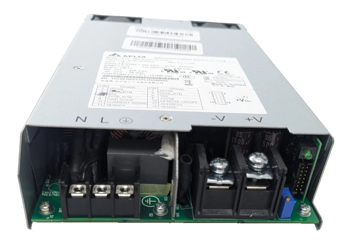Delta IMA-S1000-48-YYPLI 1000W 48V Switching Power Supply P/N: EOE14020592 LOT