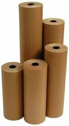 18″ 30# 1200′ Brown Kraft Paper Roll Shipping Wrapping Cushioning Void Fill
