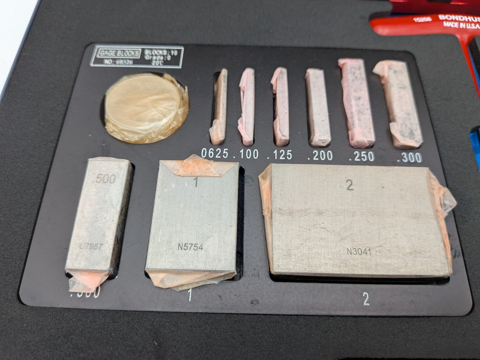 SPI 11-367-0 0.05 to 4″ Bore Gage Block Kit Calibration Master