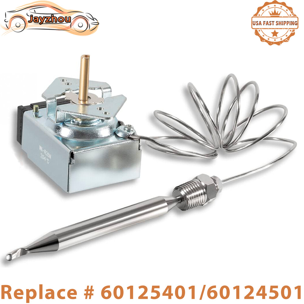 60125401 Thermostat, 200-400F, Rx Millivolt for Brands Pitco, Imperial Dean