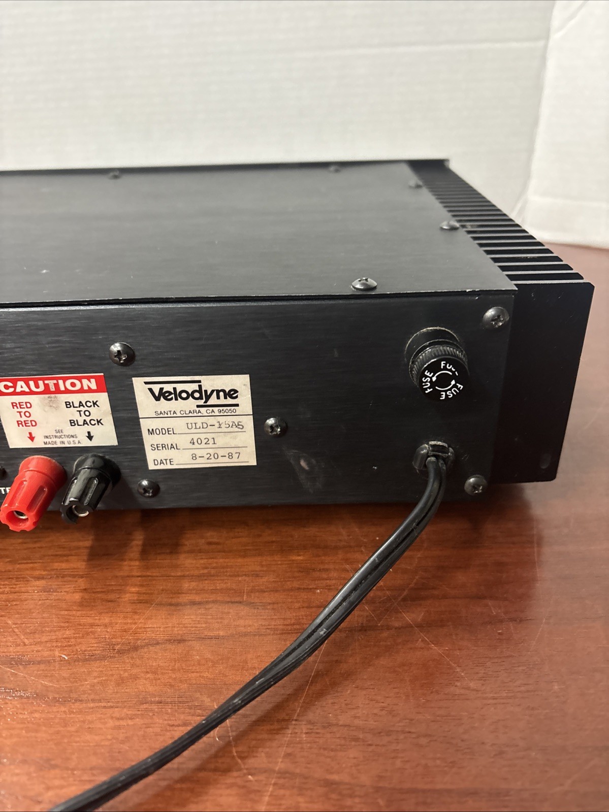 Velodyne ULD-15 Power Servo Controller Sub Amplifier ***Untested