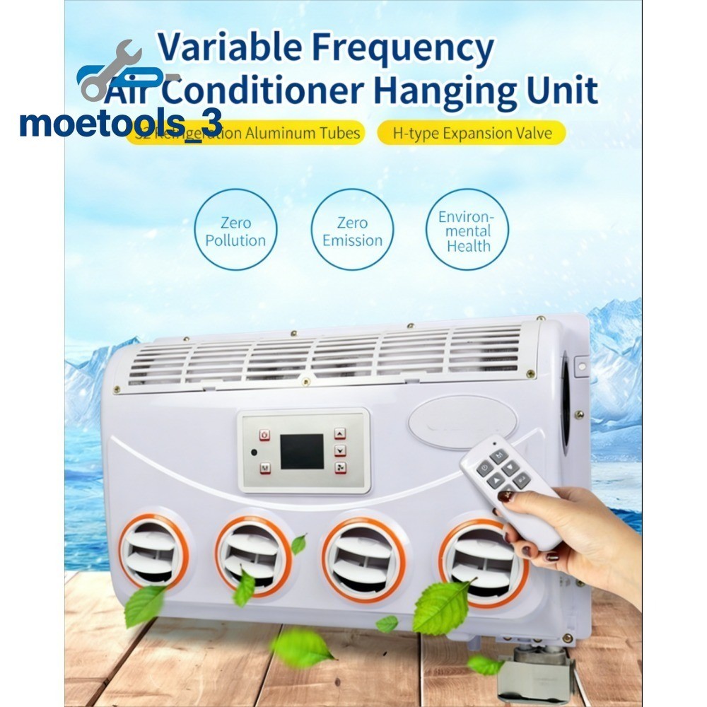 Universal 12V Bus Truck Evaporator Assembly Motorhome RV A/C Air Conditioner