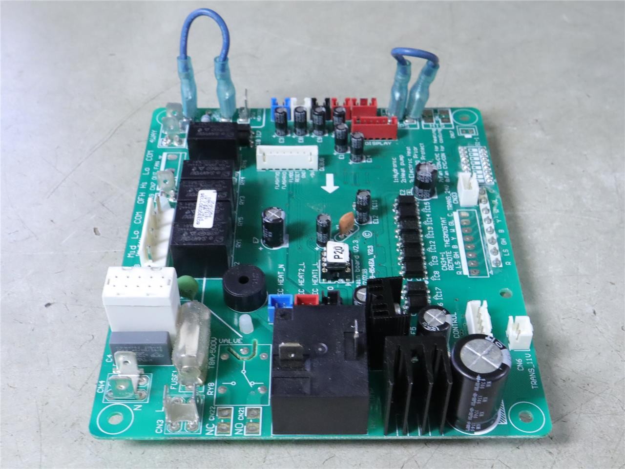 ISLANDAIRE 803300301035 PTAC V2.3 Main Control Circuit Board PTAC-MB-C-A1
