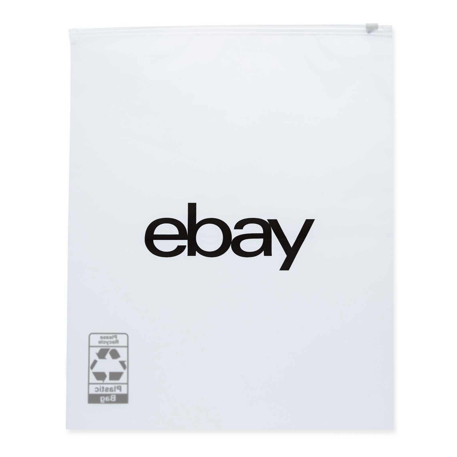 12″ x 15″ Frosted Zipper Clothing Bag