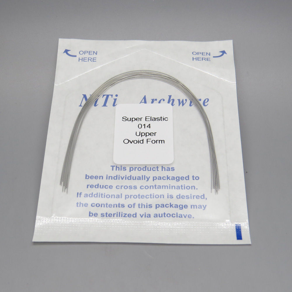 Dental Orthodontic Super Elastic Round Niti Arch Wires Upper + Lower 012-020