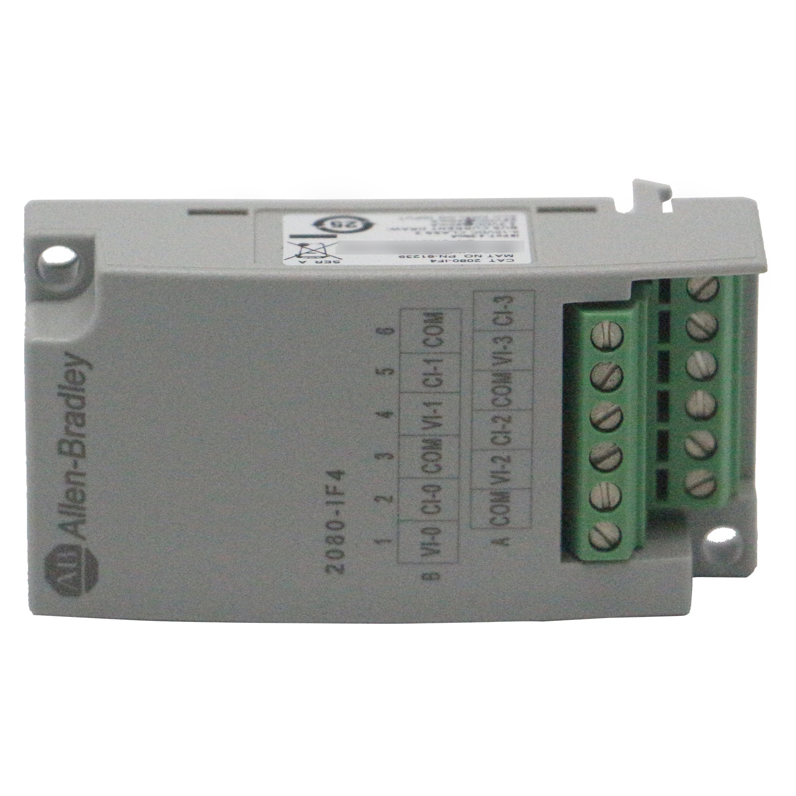 New Factory Sealed 2080-IF4 AB 4 Point Analog Input Plug-in Module