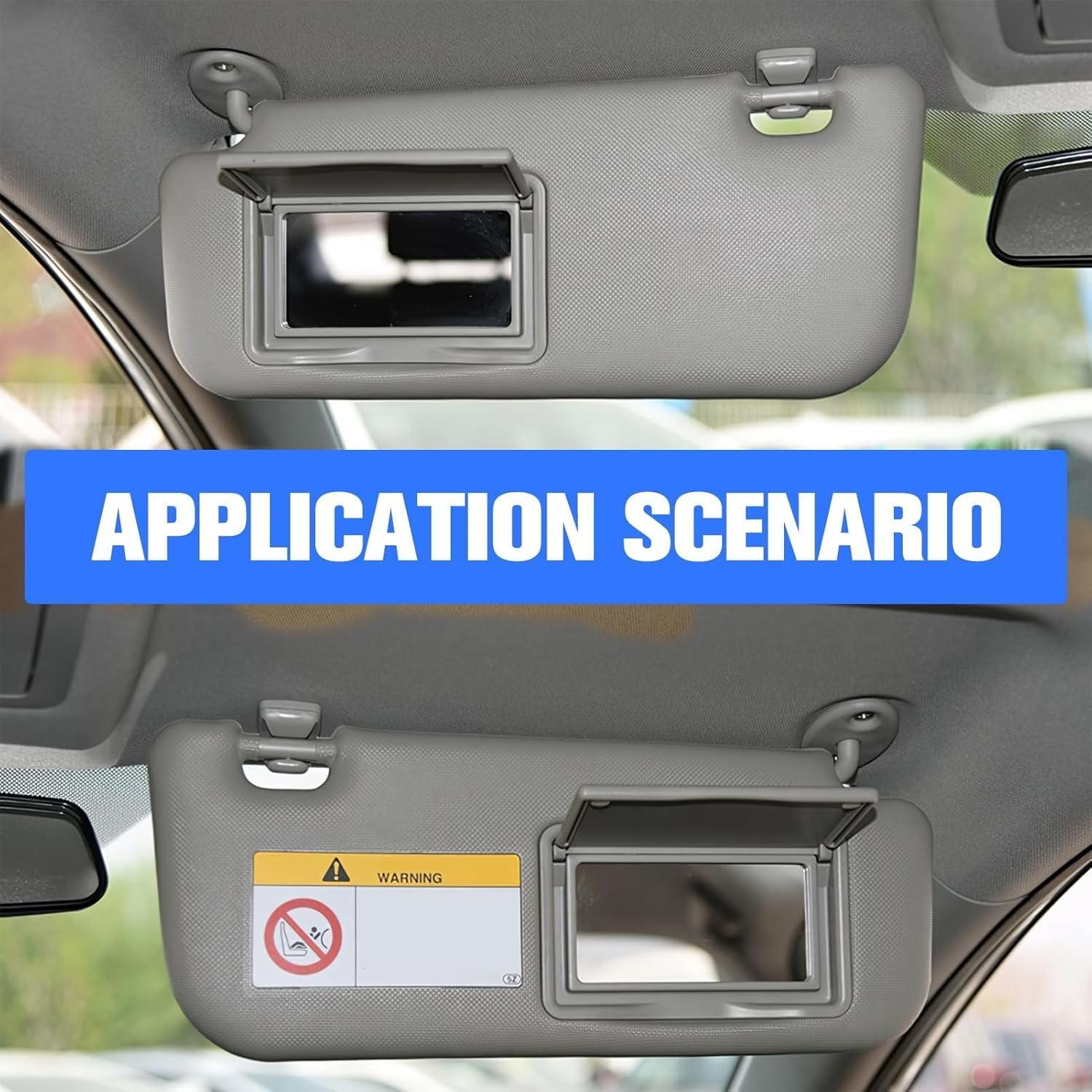 2007 Sun Visor Clip Replacement Compatible with Honda Accord, Sunvisor Inner Cli