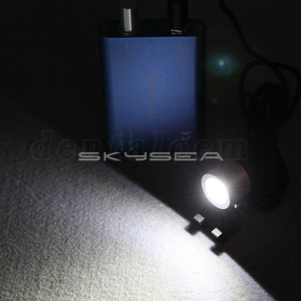 Dental Surgical Head Light Lights Lamp For 3.5/4.5x Magnifier Binocular Loupes