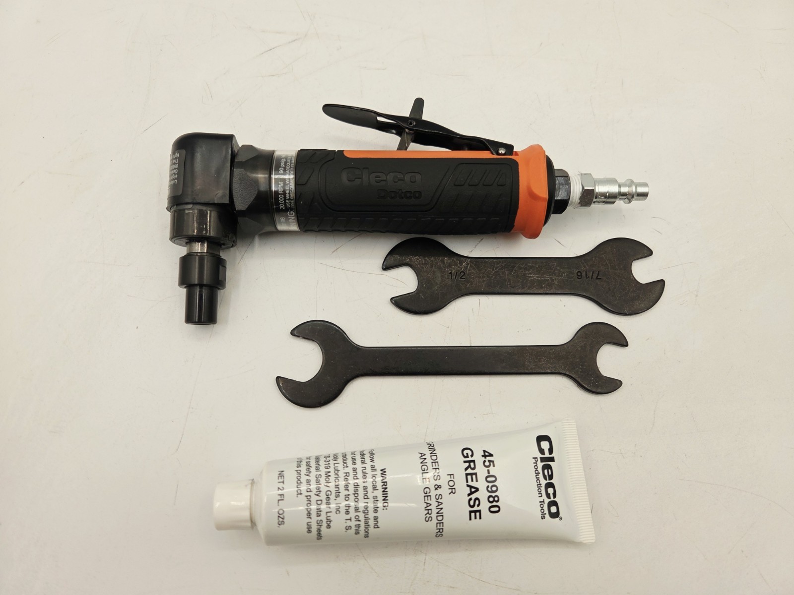 Dotco 12LF201-36 1/4in. Collet Right Angle Grinder 90 Degree Dotco 20,000 RPM