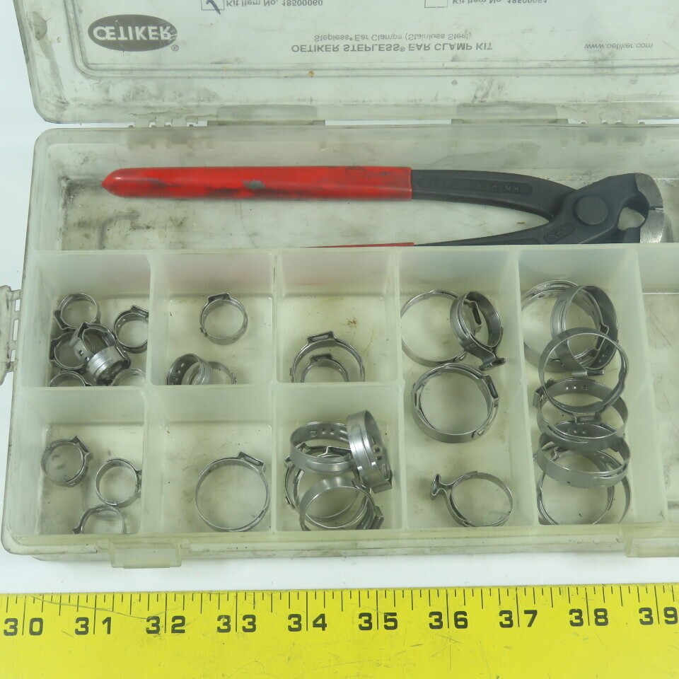 Oetiker 18500060 Stepless Ear Clamp Kit Stainless Steel (Incomplete)
