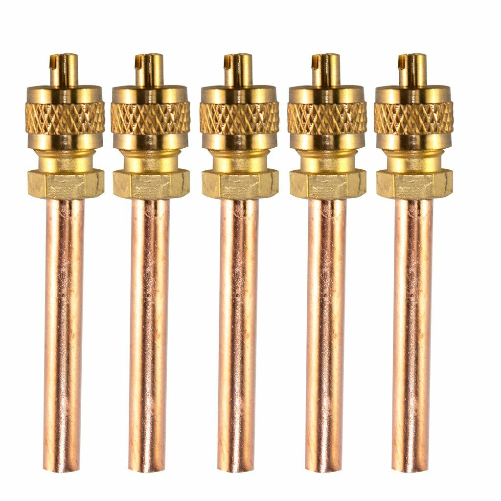 20 Service/Access Valve 1/4″ SAE *1/4″ OD *2.75″ Stem Core Refrigeration Set