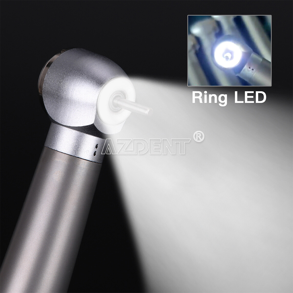 Dental E-generator Shadowless Ring LED High Speed Handpiece 2Hole/4Hole