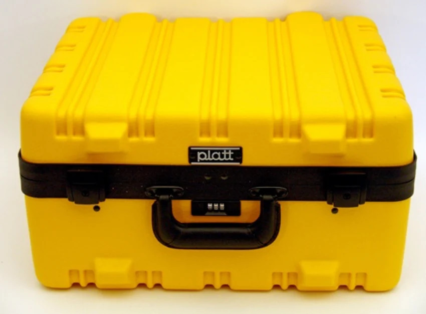 359TY-SGSH – PLATT LUGGAGE – SUPER-SIZE TOOL CASE – YELLOW – Interior Dimensions