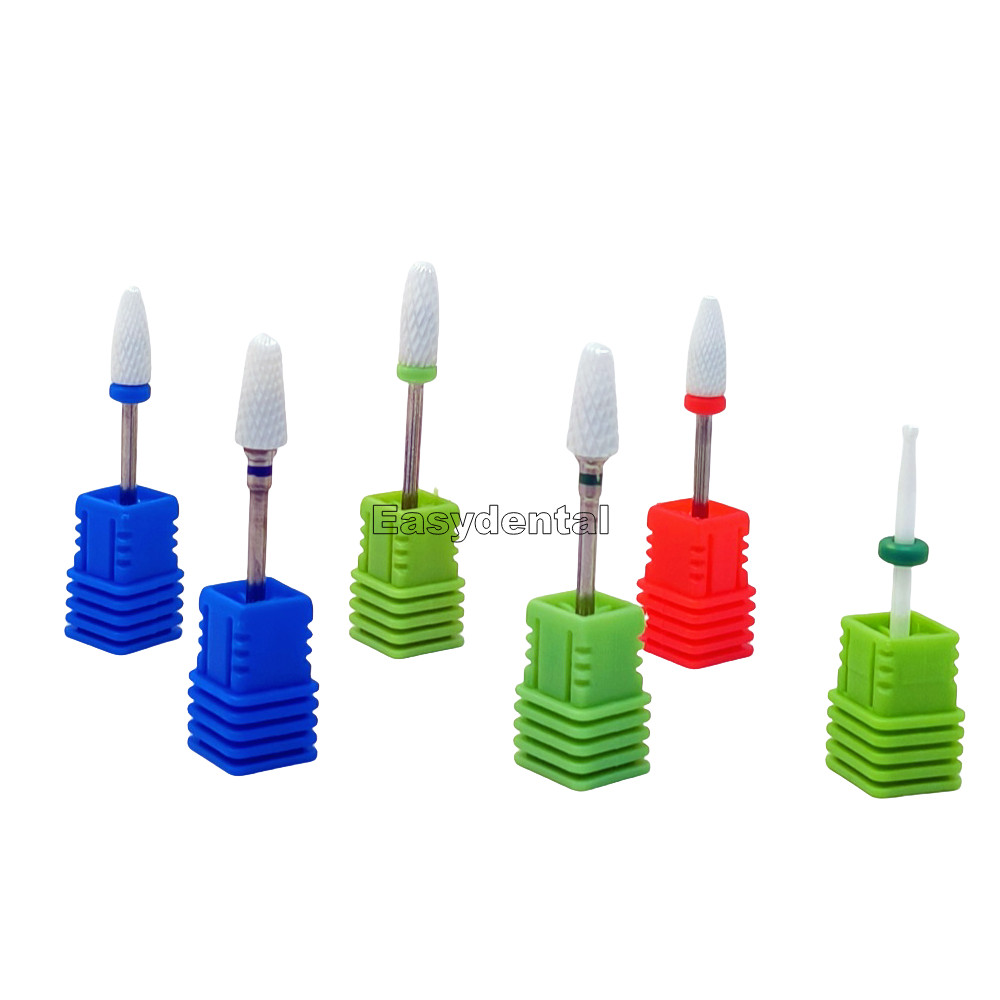 Dental 2.35mm Lab Zirconia Ceramic Burs Drills for Micro Motor Polisher HP Shank