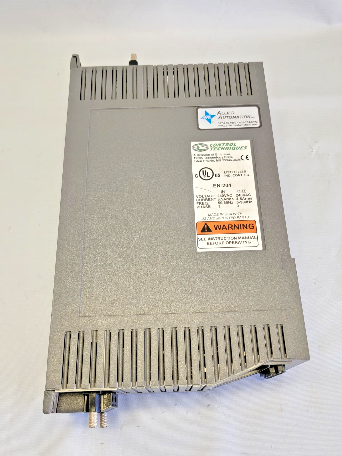 Emerson Control Techniques EN-204 Drive