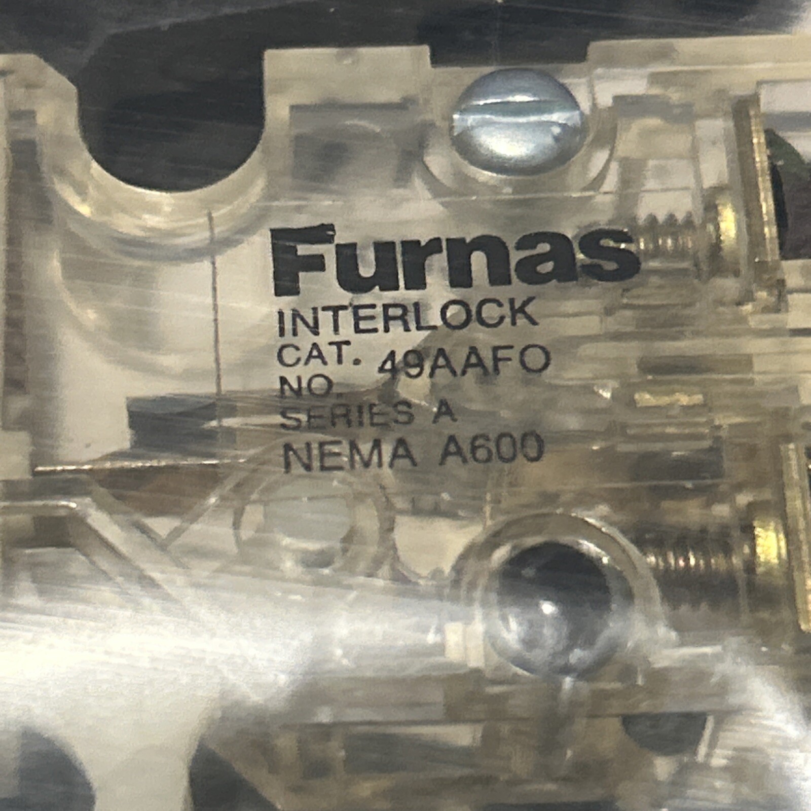 Furnas 49AAFO Auxiliary Interlock Kit Ser. C NO Innova Plus New 00-3.5 Quantity