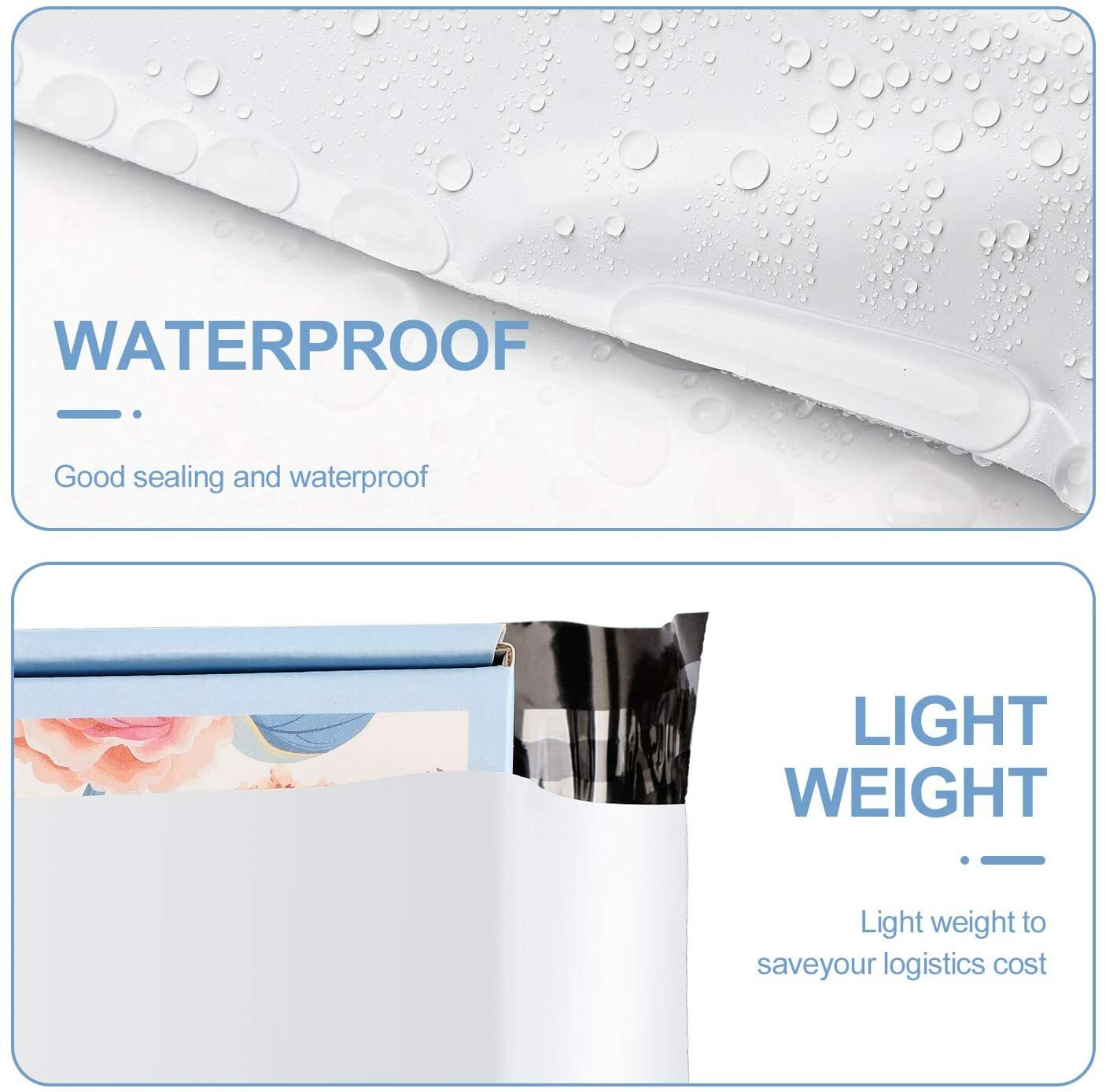 Shipping Poly Mailers Envelopes Self Sealing Plastic Mailing Bags Choose Size