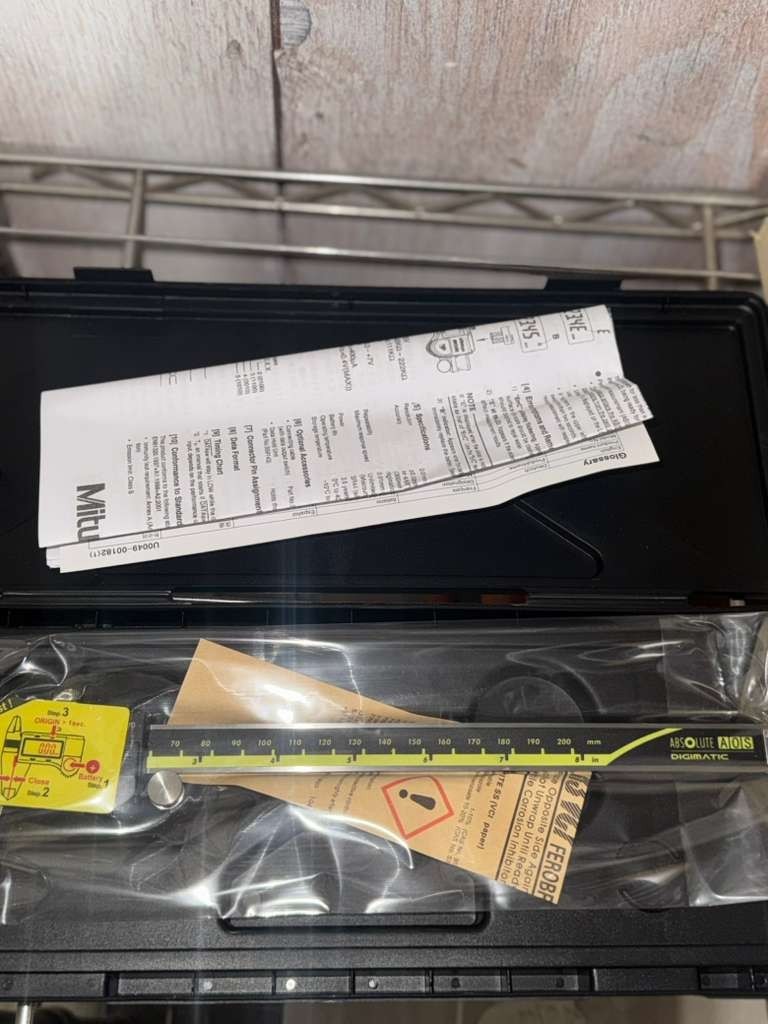 [USA SELLER] Mitutoyo 500-196-30 | 6″ / 150mm Absolute AOS Digital Caliper