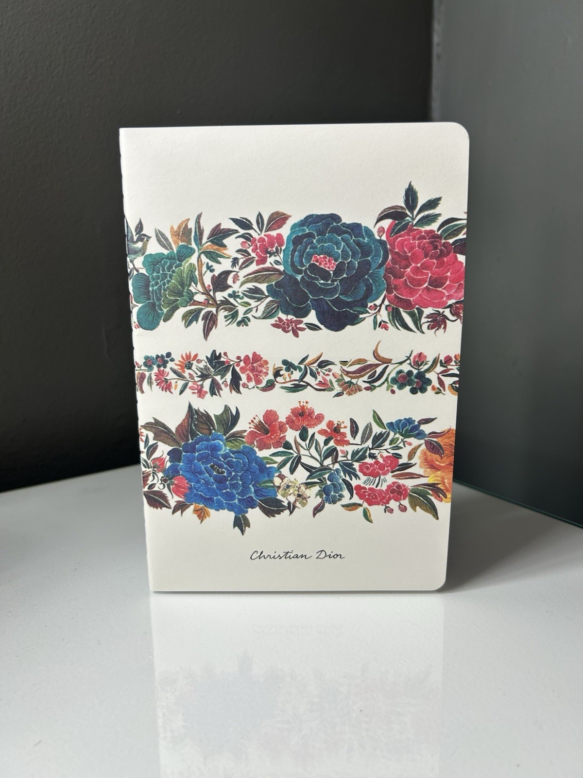 Christian Dior Brush & Bloom Floral Paperback Journal Notebook