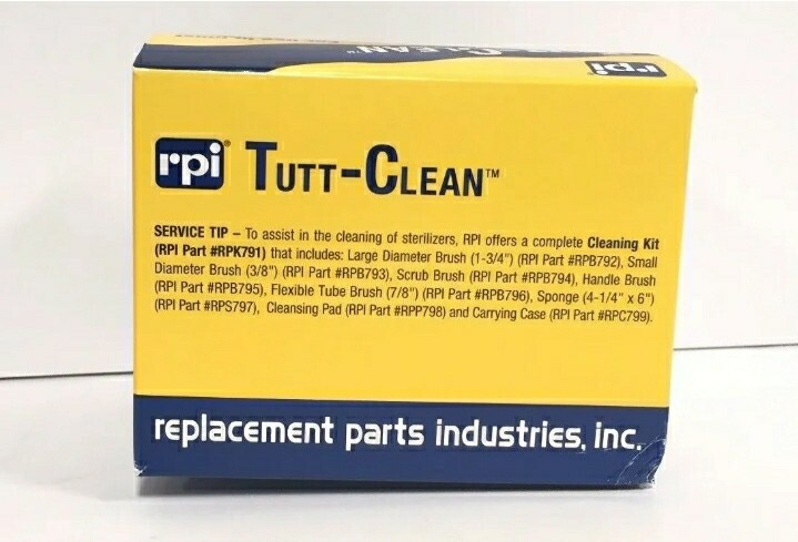 5 Packs Tuttnauer TUTT-CLEAN Chamber Brite Autoclave Sterilizer Cleaner