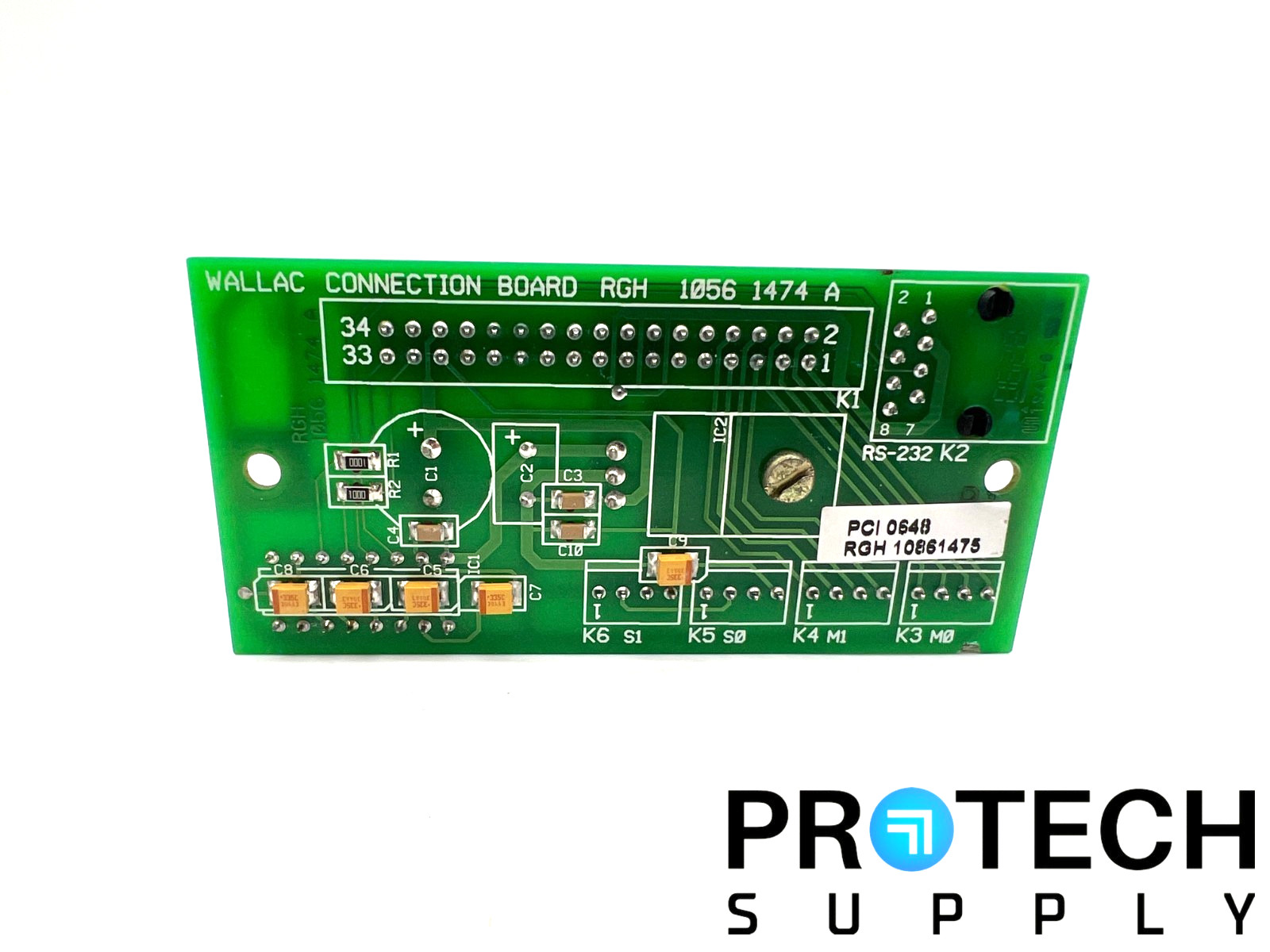 Wallac 1056 1474 Connection Board with WARRANTY