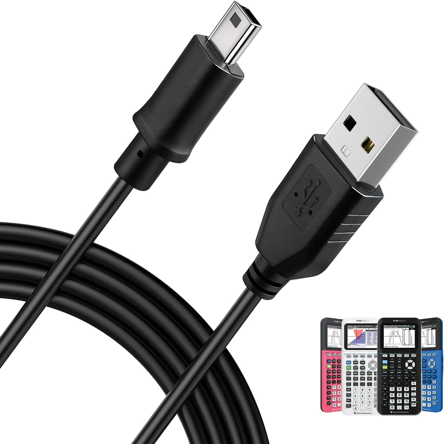 Ti 84 Plus ce Charger, ti84 Plus ce Charger Cable for Texas Instruments Calculat
