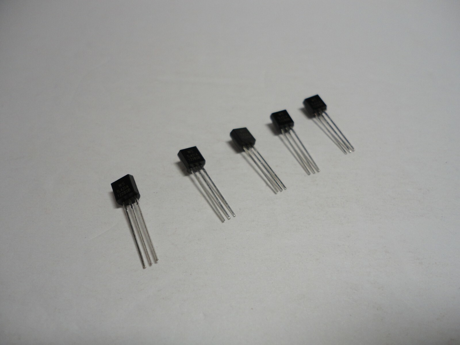 5 Pcs Pack Lot WS TL431A 1228SB Triode TO-92 431 Programmable Shunt Regulator V