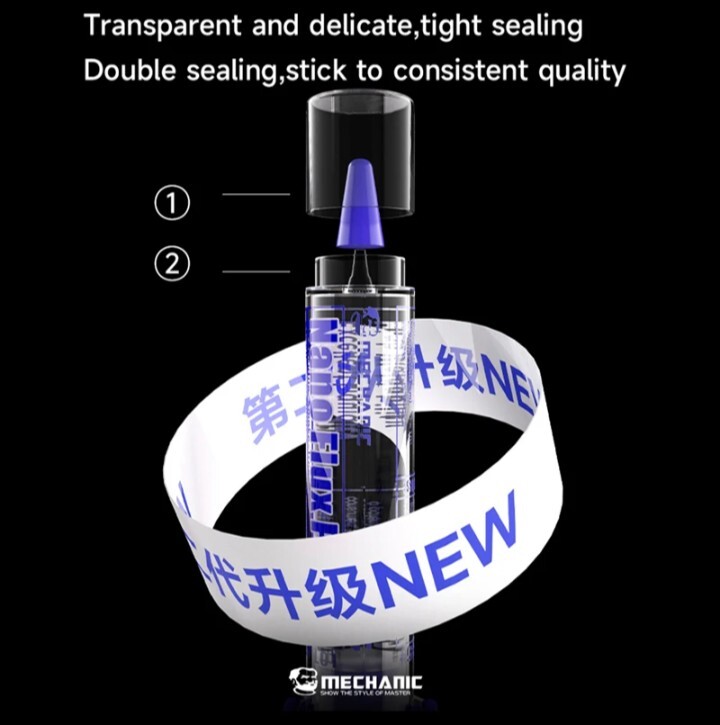 5PCS Mechanic M35 Lead-Free No Clean Transparent MICRO SOLDERING FLUX