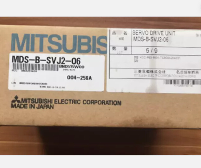 MDS-B-SVJ2-06 NEW MITSUBISHI AC SERVO DRIVE MDS-B-SVJ2-06
