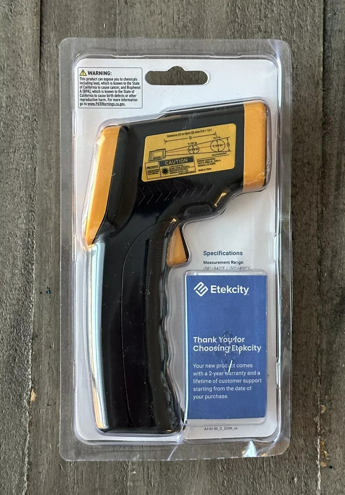 Versatile Laser Temperature Gun – Accurate Range for Indoor and Outdoor Use! NEW
