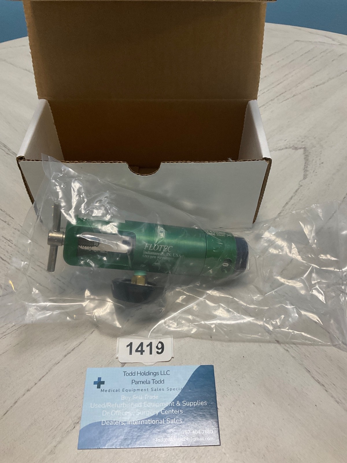FLOTEC RR800-320M1 Oxygen Regulator (1419)