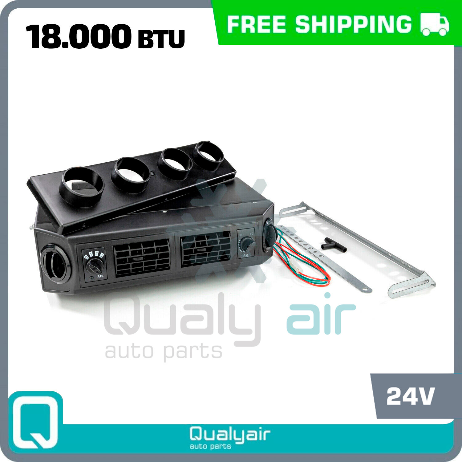 UNIVERSAL A/C UNDER DASH EVAPORATOR 18,800 BTU CAPACITY – 24V