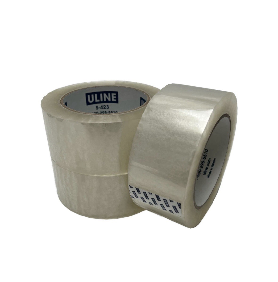 Uline S-423 2 Mil Packing Tape, 2″ x 110 yds (3 Rolls)