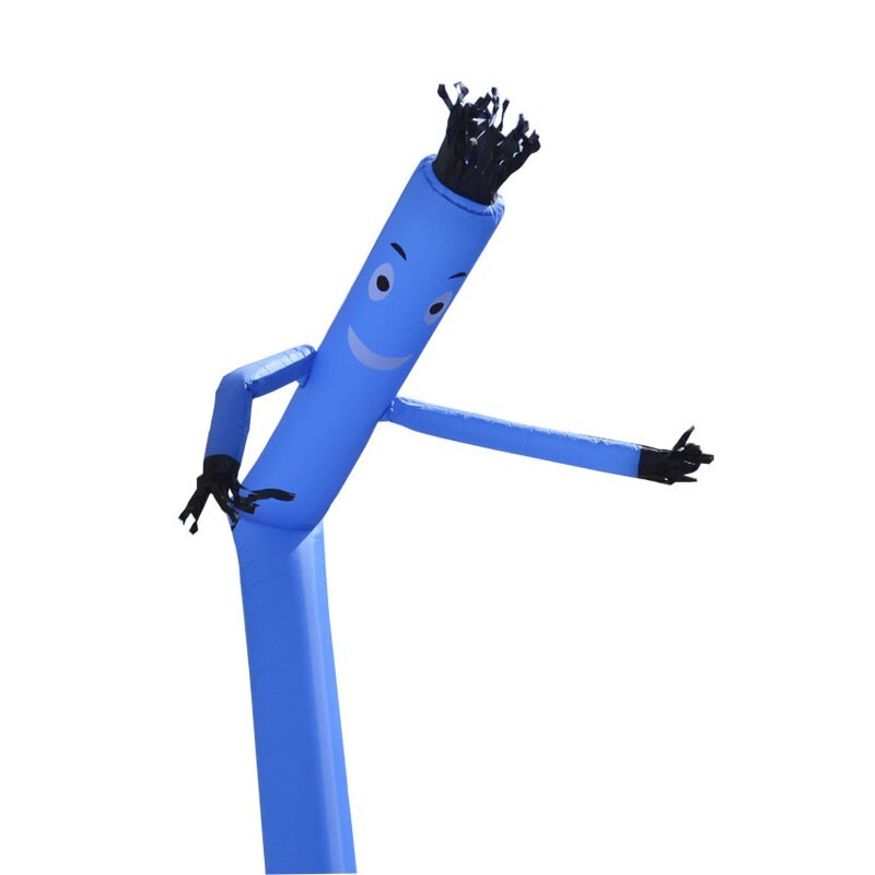 20Ft Air Inflatable Dancing Wind Dancer Sky Puppet Wavy Man Wind Dancer Blue New
