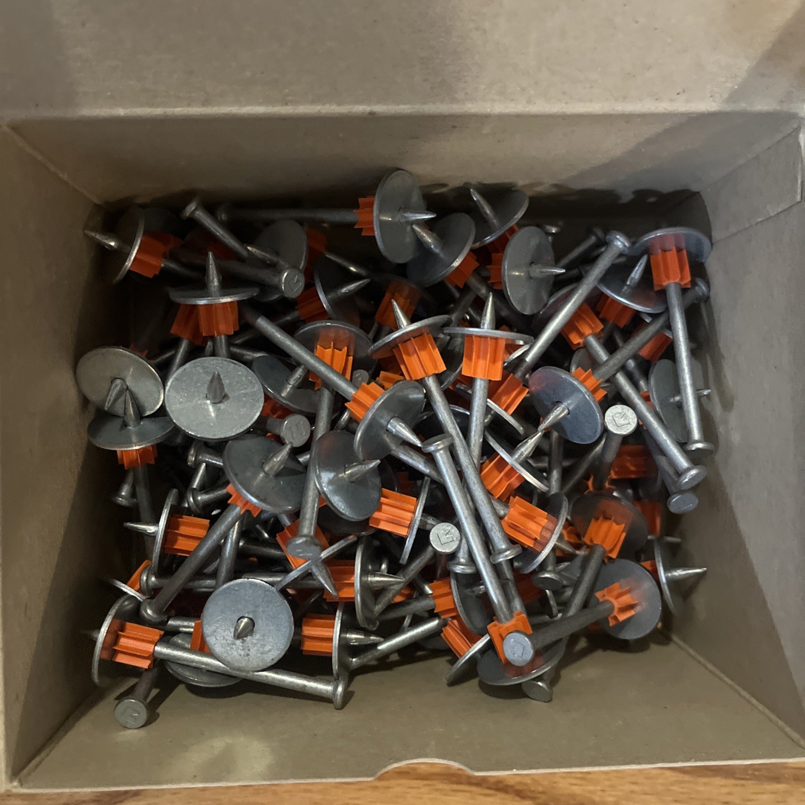 NEW! RAMSET 2-1/2 in. Drive Pins with Washers (100-Pack) 1516SDC