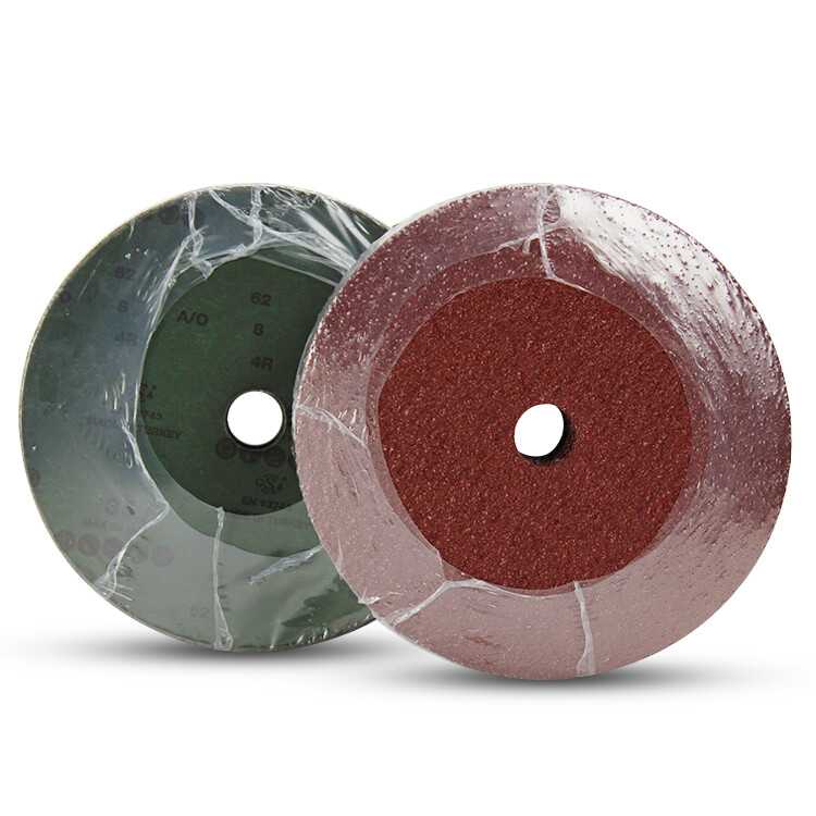 25 Pack 7″ Black Hawk 36 Grit A/O Resin Fiber Disc Grinding & Sanding Discs