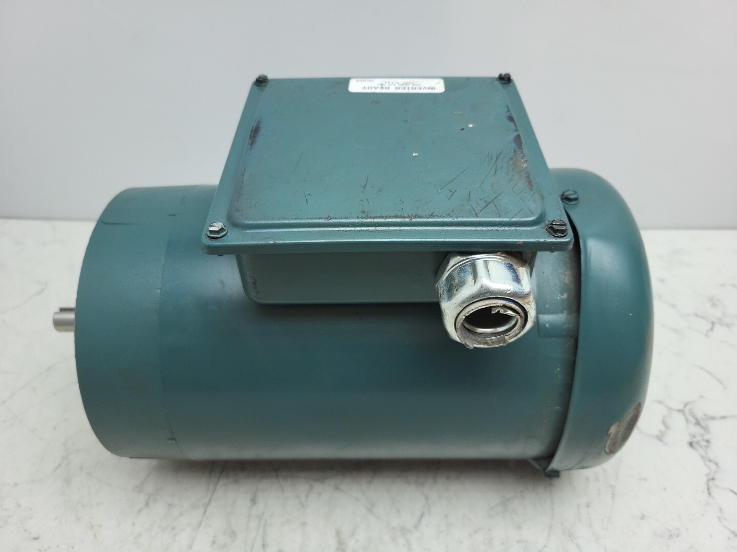 Baldor VUHM3538 .5 Hp 1740 Rpm 3Ph 60Hz 56C TEFC Industrial Motor Used