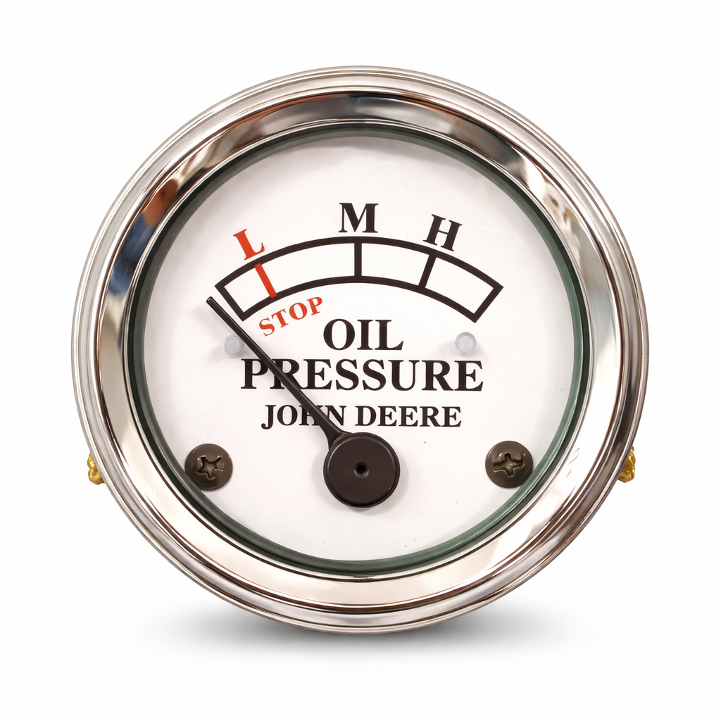 Tractor Oil Pressure, Ammeter, Temperature Gauge Set Replacement fits John Deere