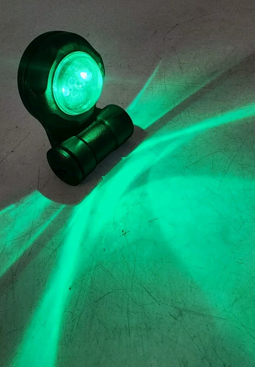 VIP Signal Light Adventure Light Takes 3V Lithium Battery 2/3A OEM/Genuine Green