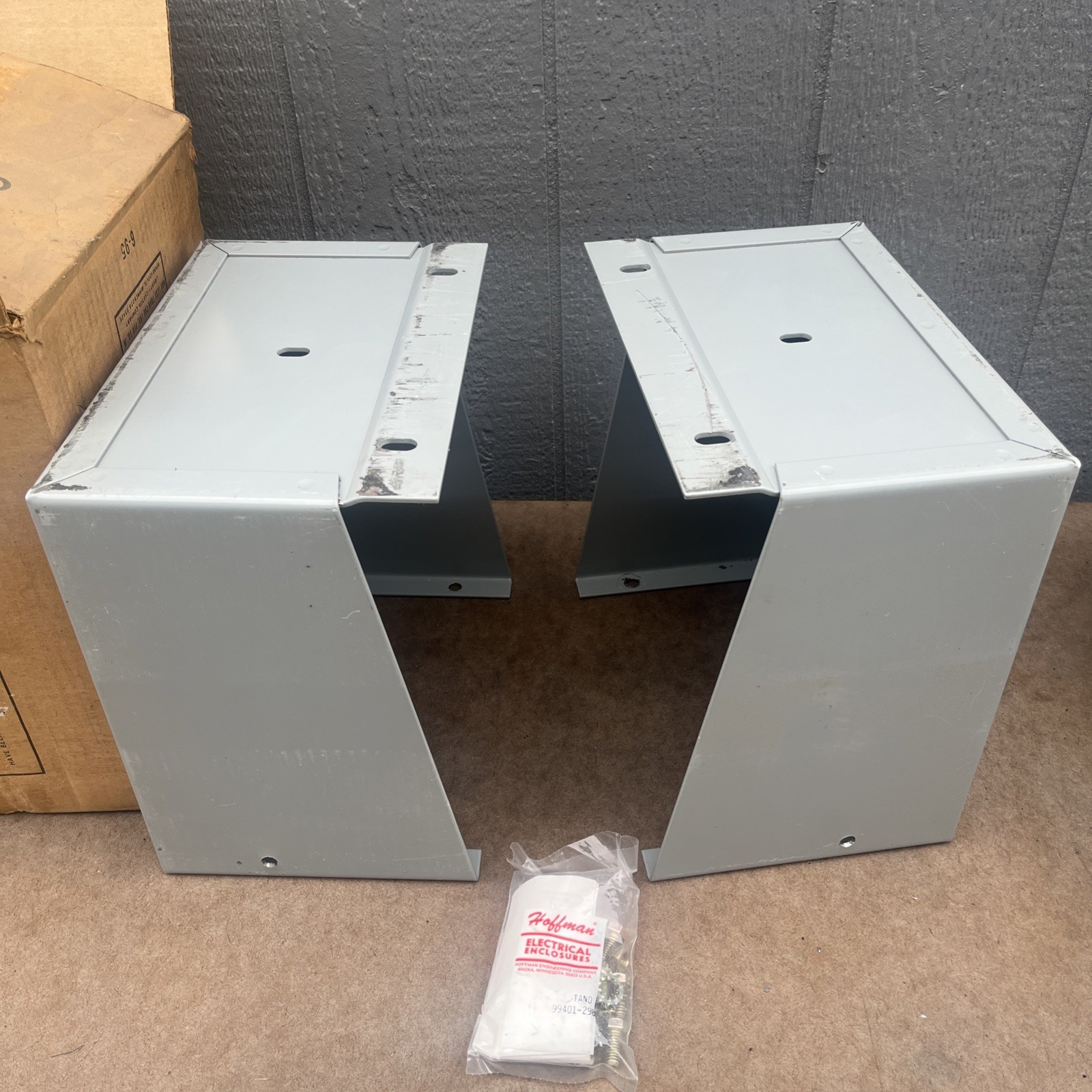 Hoffman AFK1212 8.12″ x 12.06″ x 12″ Steel Enclosure Floor Stand Kit 2 pc