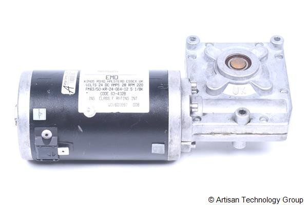 EMD PM63/50-KR-24-GB4-12.5:1/BK DC Brushed Geared Motor
