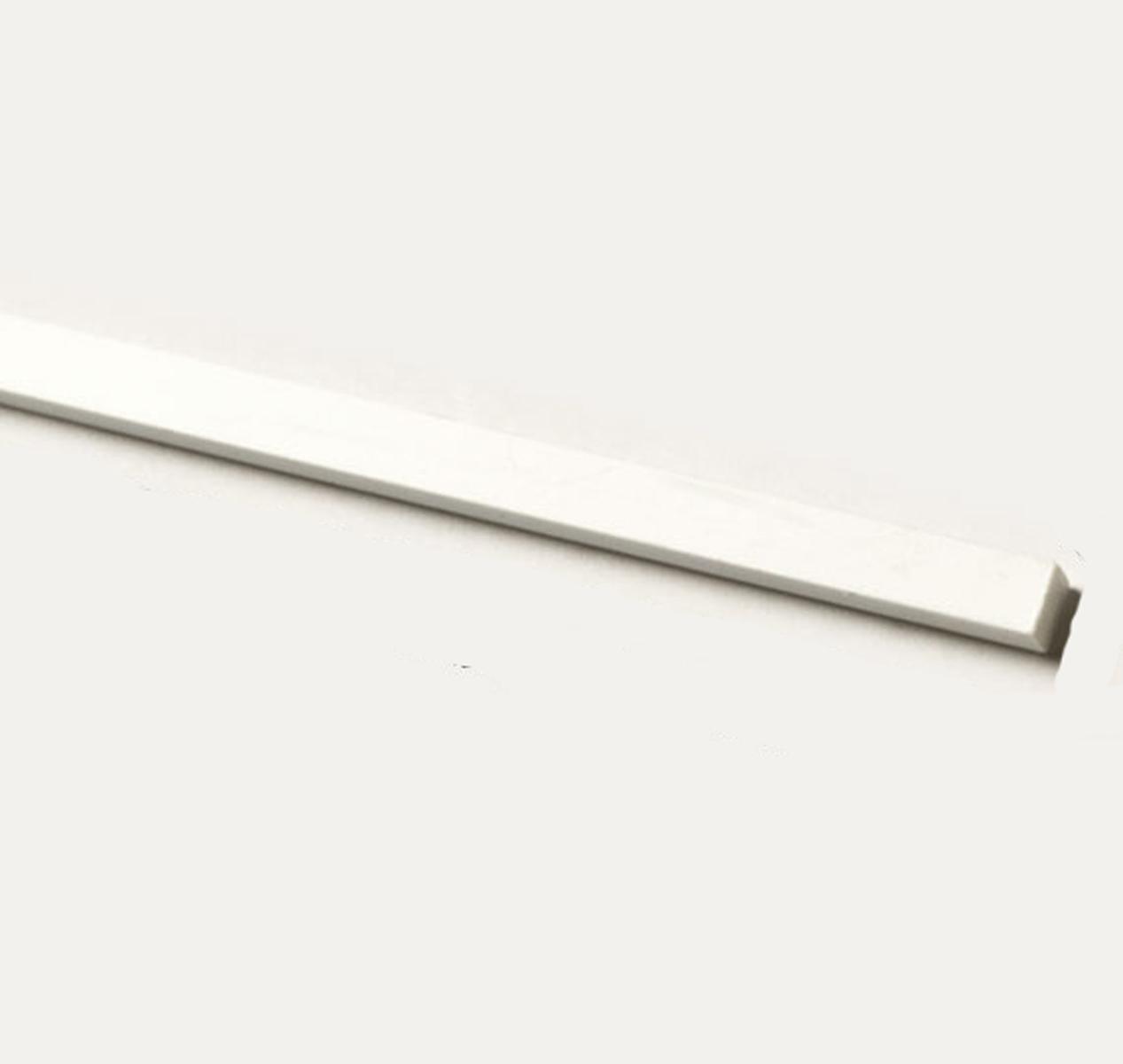 US Stock Pack of 10 ABS Styrene Plastic Flat Rectangular Bars 1.5*3mm 9.8″ White