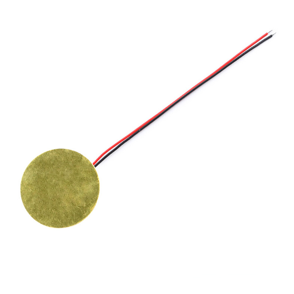 Piezoelectric Ceramic Copper Buzzer Passive Piezo Disc 12mm, 15mm to 50mm Gold