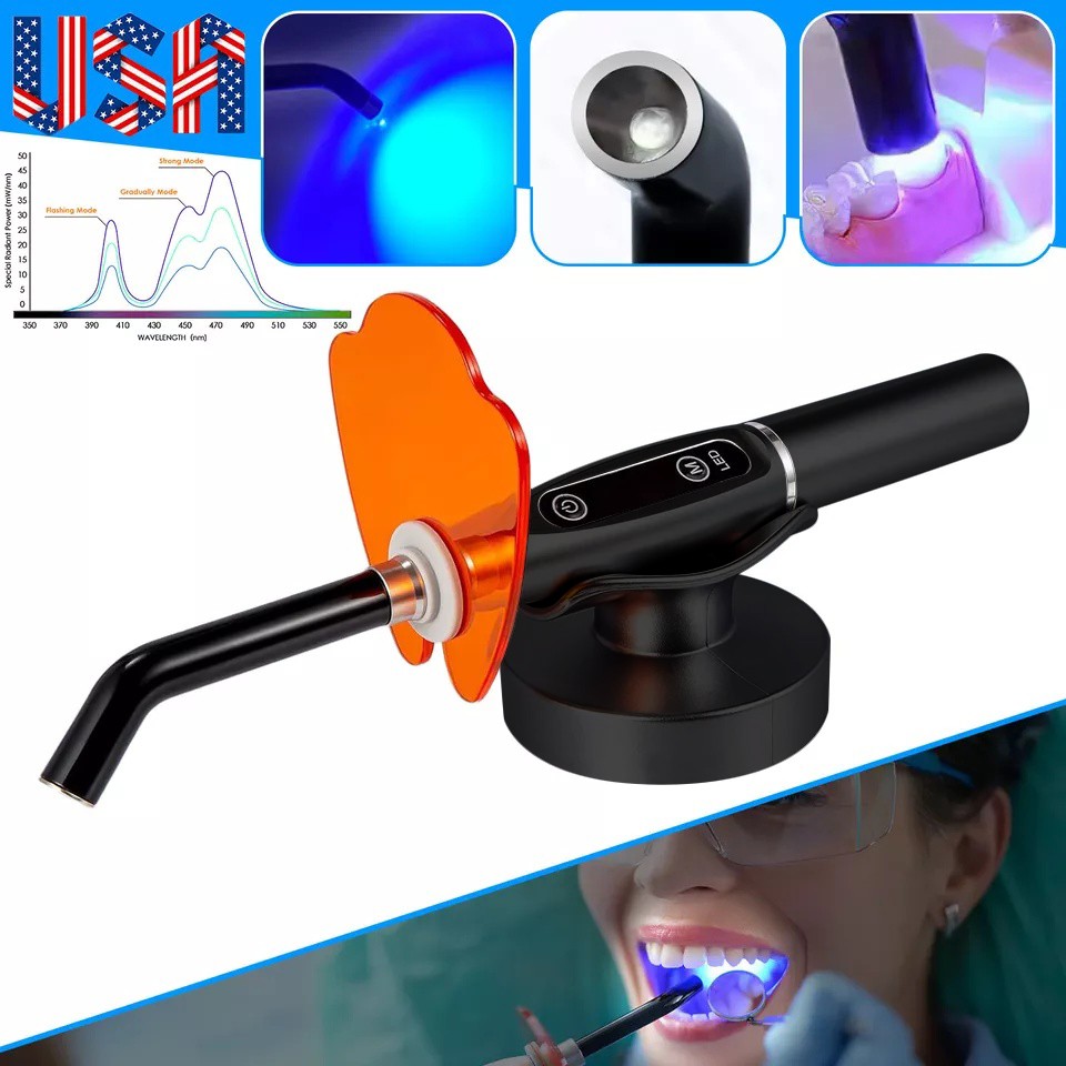 Dental Air Flow Teeth Polishing Polisher Handpiece Hygiene Air Prophy Jet 4 Hole