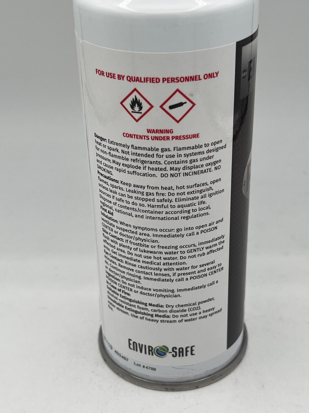 Enviro-Safe Refrigerants, R-290, (1) One 8 oz. Can