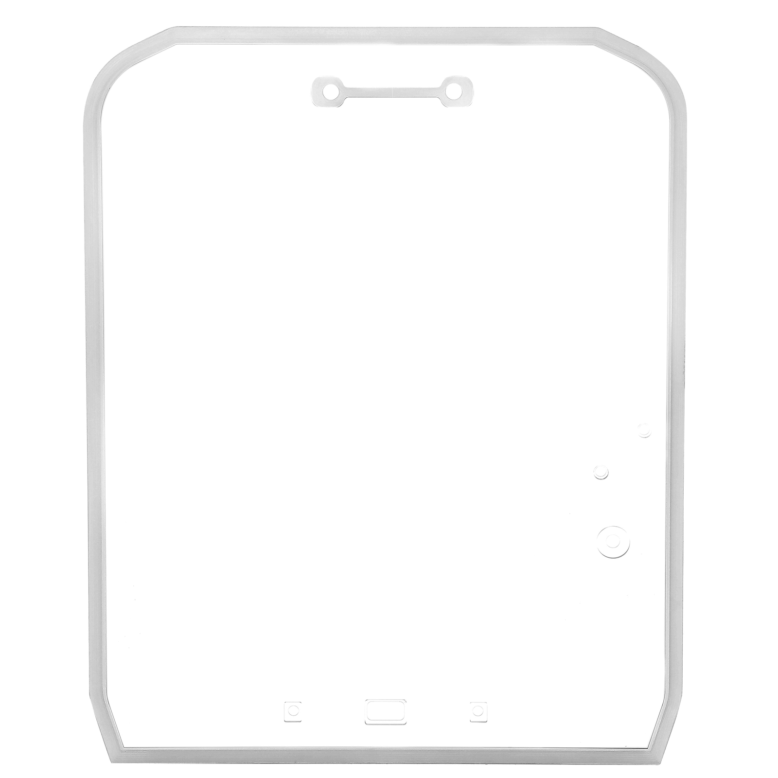Track Loader Door Glass For Kubota Skidsteer SVL65 SVL75 SVL90 SVL95 SVL97