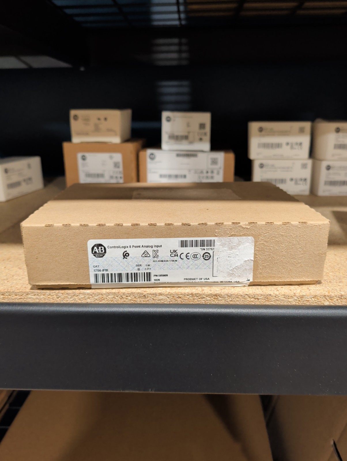 New Sealed AB 1756-IF8I ControlLogix 8 Point Analog Input Module Illinois Stock