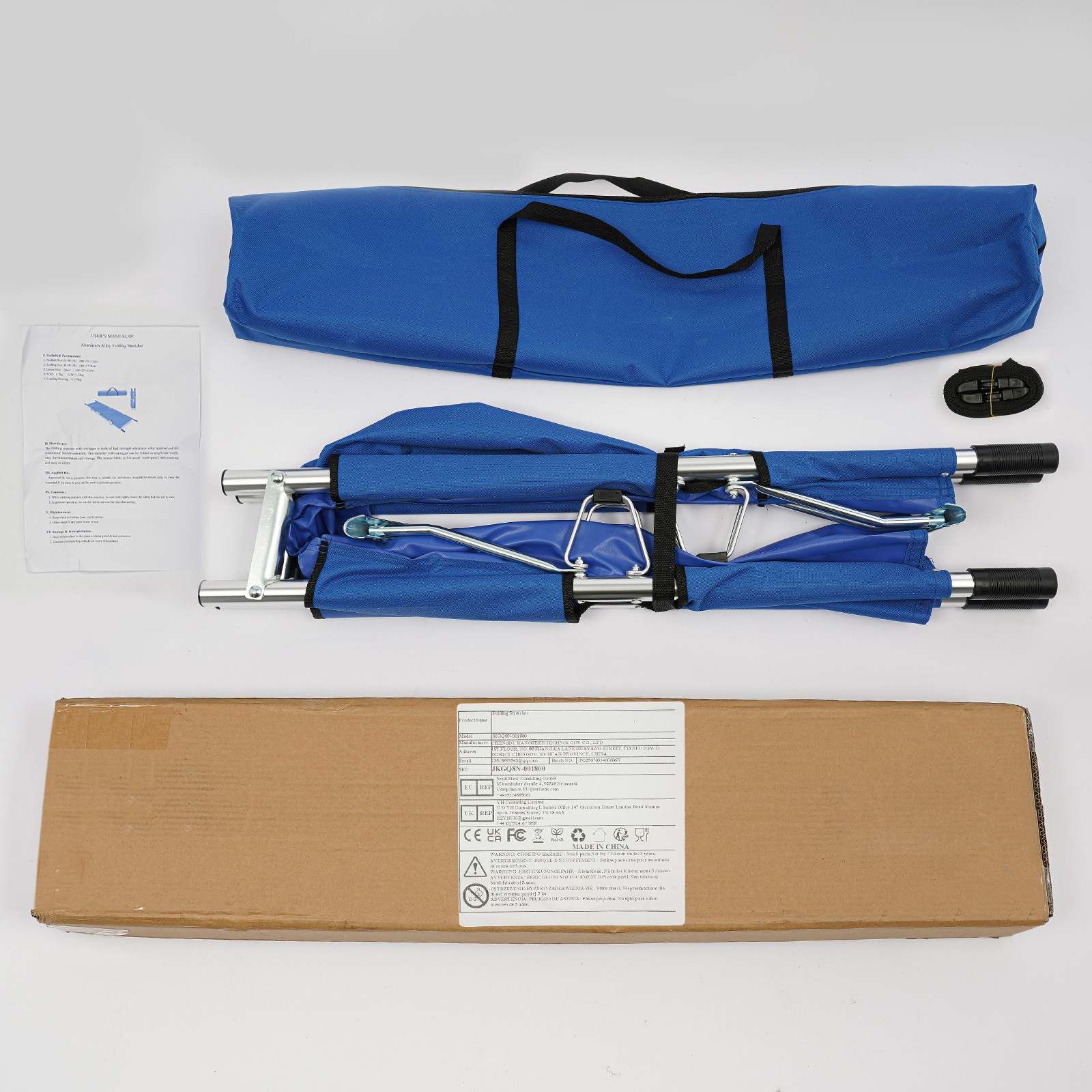 Folding Stretcher For Medical Emergency Portable Emergency Medical Stretcher