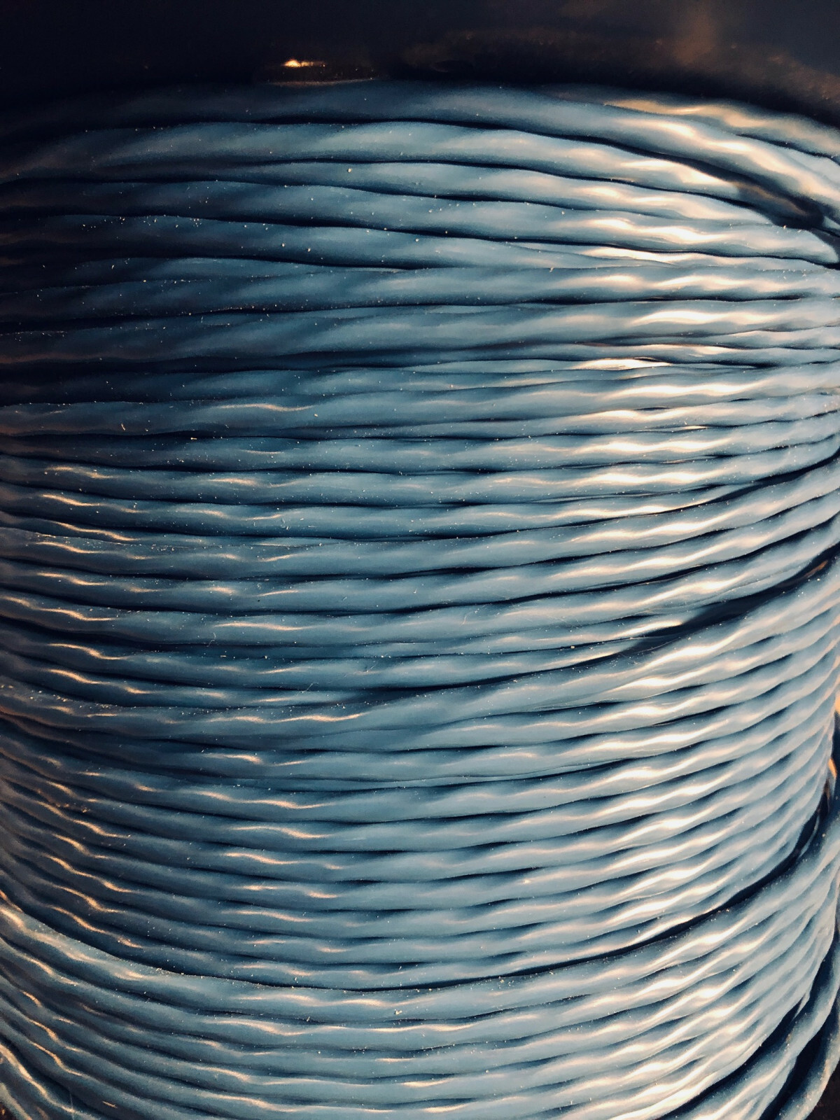 Approx. 700 ft IMS Blue 20 AWG Wire 600v